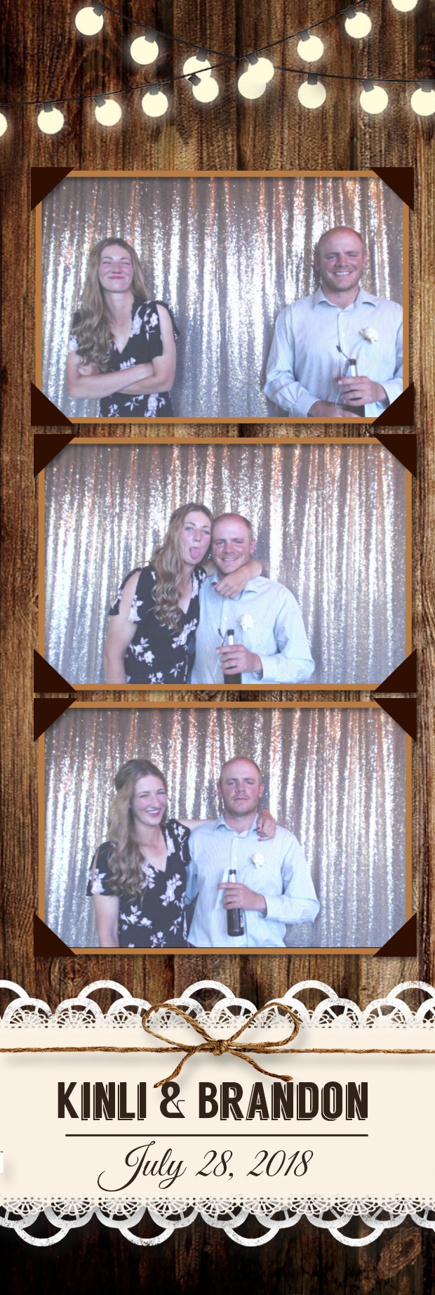 Kinli and Brandon's Wedding | View more photos from the event at gallery.photoboothbillings.com/u/PhotoBoothBillings/Kinli-and-Brandons-Wedding